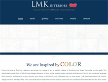 Tablet Screenshot of lmkinteriors.com